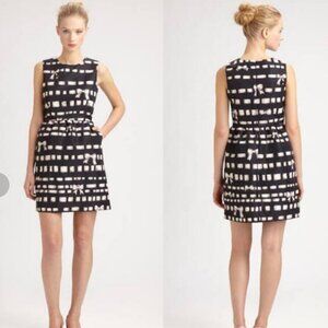 🎀 RED Valentino Bow Print Dress IT 40 / US 4 | Taffeta Feel | Pockets | NWOT 🎀